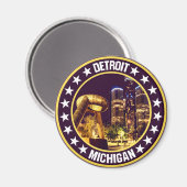 Detroit Magneet (Voorkant / Achterkant)