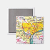 Detroit Magneet (Voorkant / Achterkant)