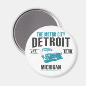 Detroit Magneet (Voorkant / Achterkant)
