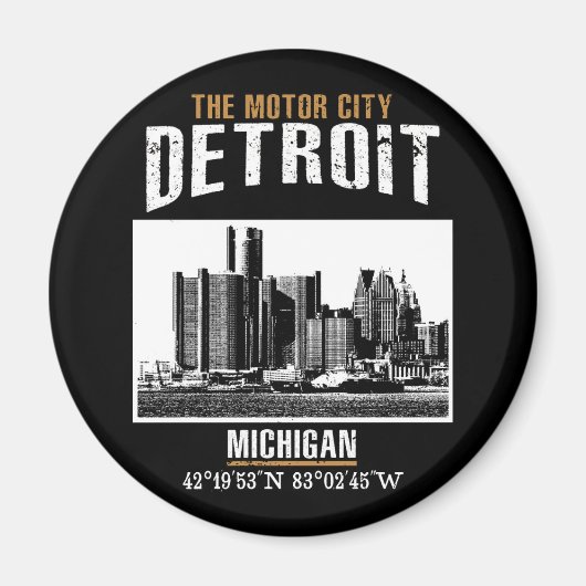 Detroit Magneet (Voorkant)