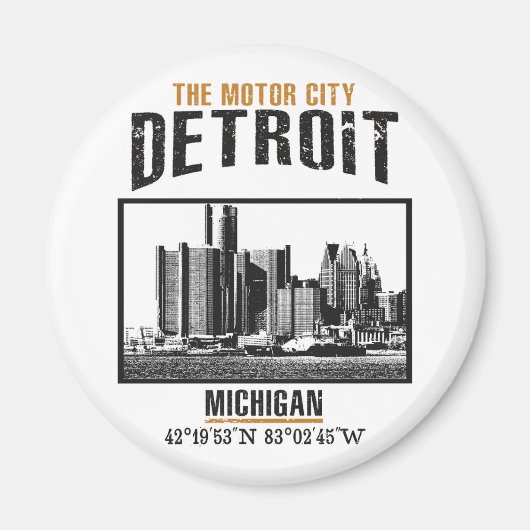 Detroit Magneet (Voorkant)