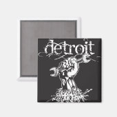 Detroit Magnet (Voorkant / Achterkant)