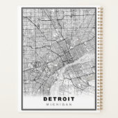 Detroit Map Planner (Achterkant)