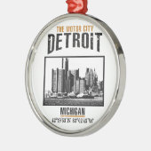 Detroit Metalen Ornament (Links)