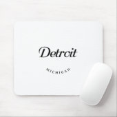 Detroit MI Muismat (Met muis)