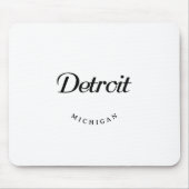 Detroit MI Muismat (Voorkant)