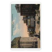 Detroit MI, Pontchartrain Hotel, Hammond Building Magneet (Verticaal)