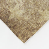 Detroit, MI | Waterverf City Skyline Fleece Deken (Hoek)