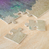 Detroit, MI | Waterverf City Skyline Legpuzzel (Zijkant)