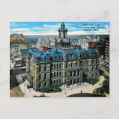 Detroit, Michigan, Bird's Eye Uitzicht,  Briefkaart (Voorkant)