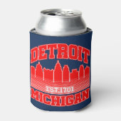 Detroit, Michigan Blikjeskoeler (Blikje Voorkant)
