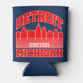 Detroit, Michigan Blikjeskoeler (Voorkant)