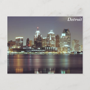 Detroit, Michigan Briefkaart