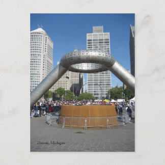 Detroit, Michigan Briefkaart