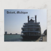 Detroit, Michigan Briefkaart (Voorkant)