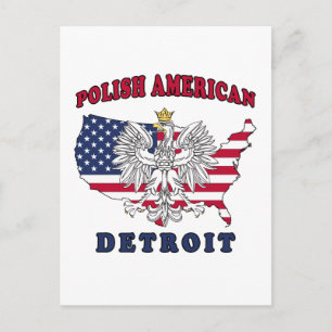 Detroit Michigan Briefkaart