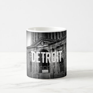 Detroit Michigan Central Station Coffee Mok