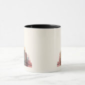 Detroit, Michigan | City Skyline Mok (Midden)