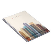 Detroit, Michigan | City Skyline Notitieboek (Rechterzijde)