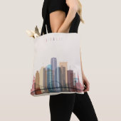 Detroit, Michigan | City Skyline Tote Bag (Dichtbij)