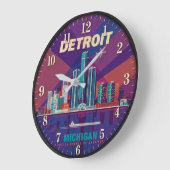 Detroit Michigan Grote Klok (Hoek)