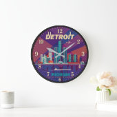 Detroit Michigan Grote Klok (Huis)