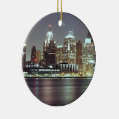 Detroit, Michigan Keramisch Ornament (Rechts)