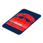 Detroit, Michigan Magneet (Linkerzijde)