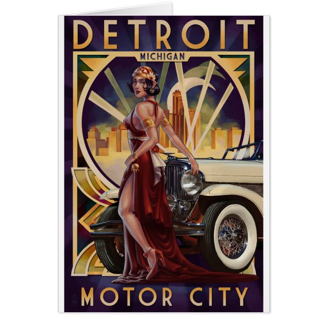 Detroit, Michigan | Motorstad (Voorkant)