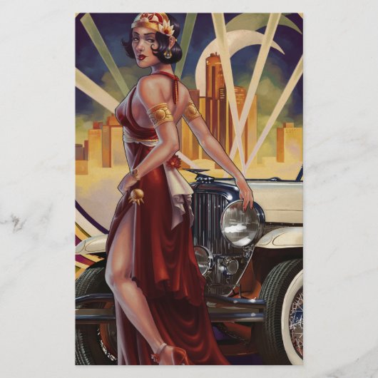 Detroit, Michigan | Motorstad Briefpapier (Voorkant)