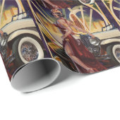 Detroit, Michigan | Motorstad Cadeaupapier (Rol Hoek)