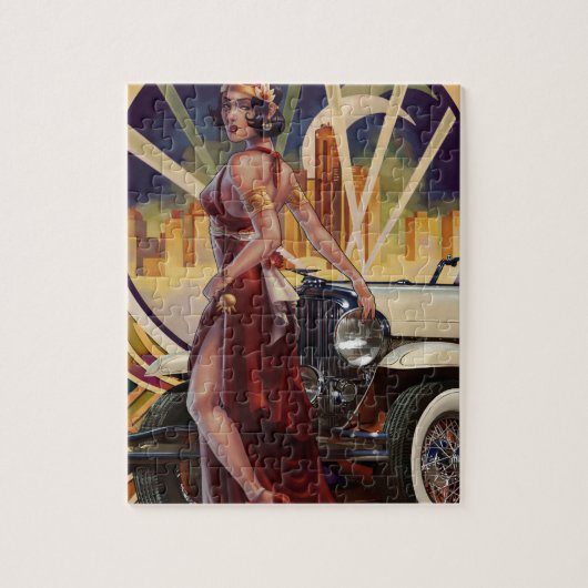 Detroit, Michigan | Motorstad Legpuzzel (Verticaal)