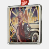 Detroit, Michigan | Motorstad Metalen Ornament (Links)