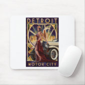 Detroit, Michigan | Motorstad Muismat (Met muis)