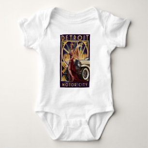 Detroit, Michigan Motorstad Romper