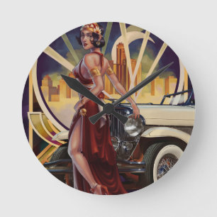 Detroit, Michigan   Motorstad Ronde Klok