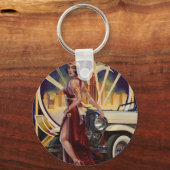 Detroit, Michigan | Motorstad Sleutelhanger (Voorkant)