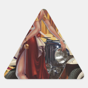 Detroit, Michigan Motorstad Sticker