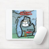Detroit Michigan Muismat (Met muis)