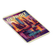 Detroit, Michigan | oldtimerreis Magneet (Rechterzijde)