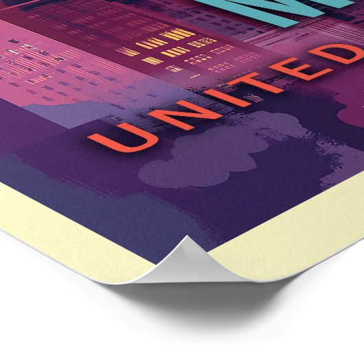 Detroit, Michigan | oldtimerreis Poster (Hoek)