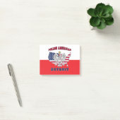 Detroit Michigan Polish Post-it® Notes (Kantoor)