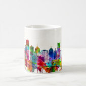 Detroit Michigan Skyline Koffiemok (Center)