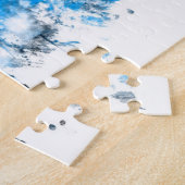 Detroit Michigan Skyline Legpuzzel (Zijkant)