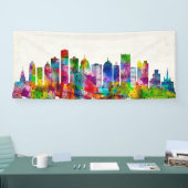 Detroit Michigan Skyline Spandoek (Beurs)