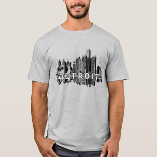 Detroit, Michigan skyline T-shirt