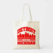 Detroit, Michigan Tote Bag (Voorkant)