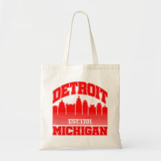 Detroit, Michigan Tote Bag (Voorkant)