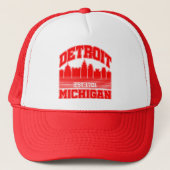 Detroit, Michigan Trucker Pet (Voorkant)