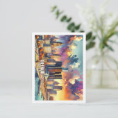 Detroit Michigan Verenigde Staten Famous Place wat Briefkaart (Staand voorkant)